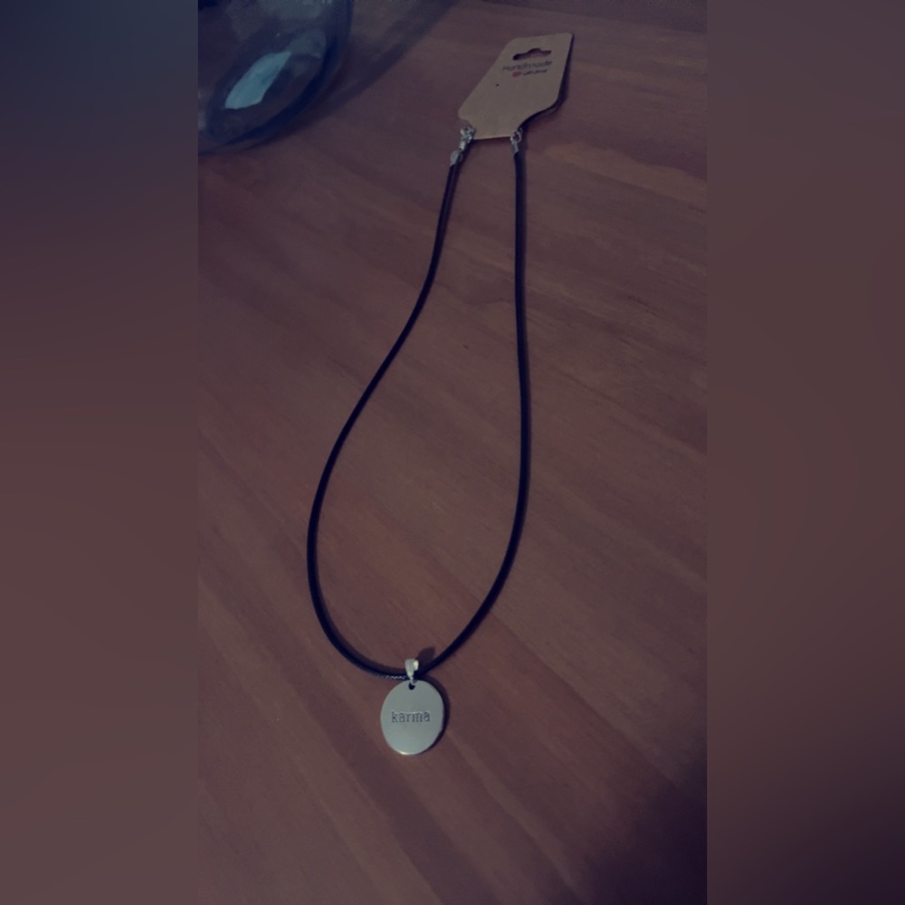 “Karma” Corded Rope Necklace